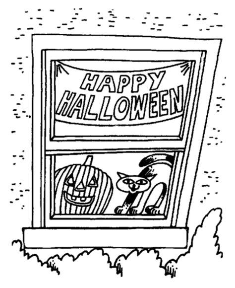 halloween party coloring page sheets halloween party house bluebonkers