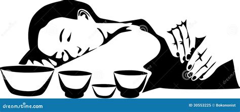 spa stock vector illustration  woman pure relaxation
