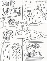 Groundhog Doodle Groundhogs Preschoolers sketch template