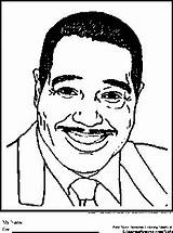 Coloring Pages Month History Duke Ellington Kids Ginormasource Choose Board Activities sketch template