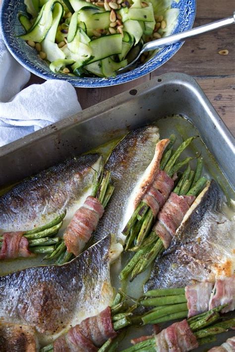 Roast Sea Bass Traybake Sugar Free Londoner Sea Bass Recipes Pork