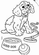 Coloring Pages Baby Puppy Puppies Library Clipart Print Animal sketch template