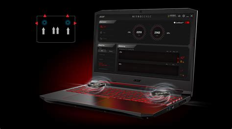 wireless audio thermals  software  acer nitro  review