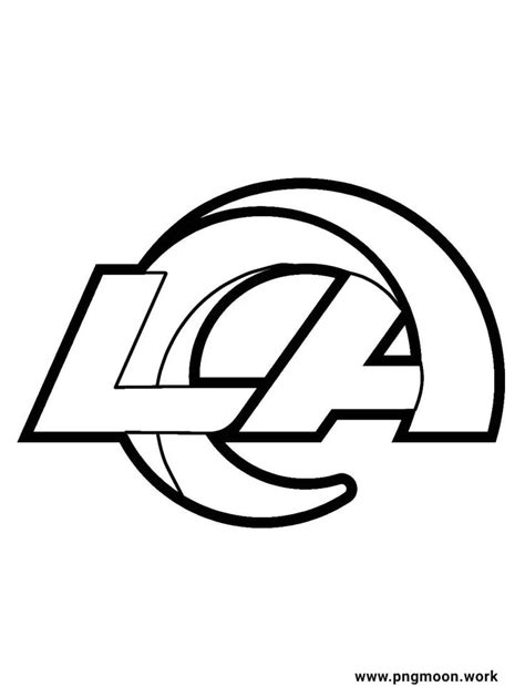 los angeles rams coloring pages coloring pages los angeles rams