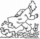 Tintin Rintintin Milou Corriendo Dibujo Coloriage Tim Struppi Imprimer Magique Viens Crtež Dessins Bojanke Colorir Desenhos Dibujoscolorear Relacionados sketch template