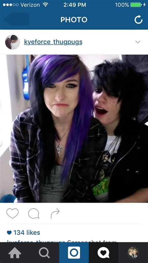 Alex And Johnnie Cute Emo Couples Cute Emo Outfits Hot Emo Guys