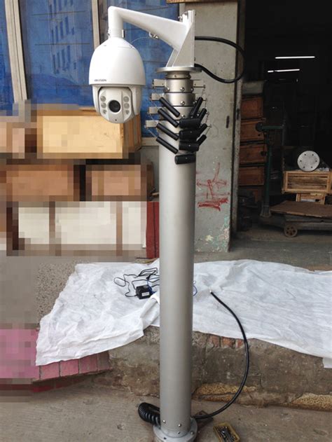 Mobile Security CCTV Telescopic Mast System