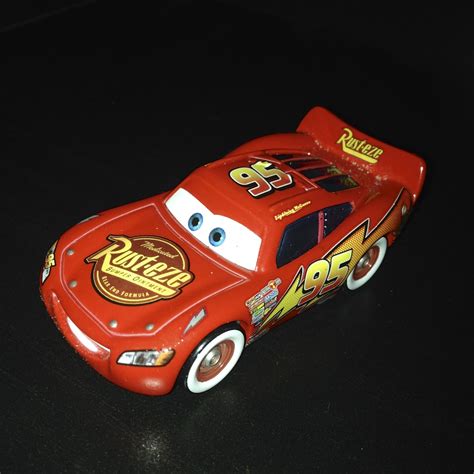 dan the pixar fan cars whitewalls lightning mcqueen