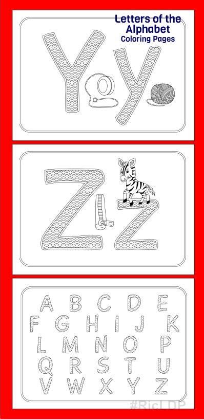 letters   alphabet coloring pages ricldp artworks alphabet