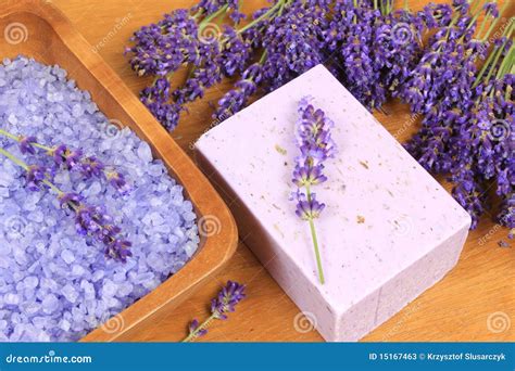 lavender spa stock image image  health therapeutic