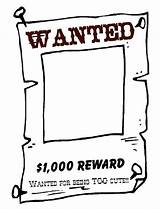 Wanted Poster Template Cowboy Templates Theme West Choose Board sketch template
