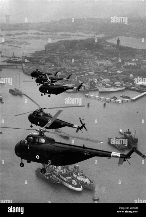 navy s anti sub hoverplanes helicopters of number 845 squadron the