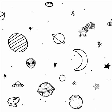 spacecraft coloring page lovely space aesthetic drawings kesho wazo