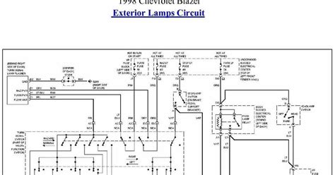 blazer trailer lights wiring diagram  chevy blazer trailer wiring diagram trailer wiring