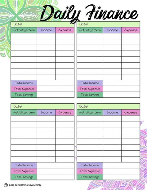 budget plan monthly   financial planner printables weekly