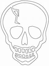 Skull Coloring Pages Printable Skulls Kids Template Teenagers Coloringpagesabc Popular sketch template