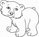 Desene Colorat Urs Pui Ursul Deseneaza sketch template