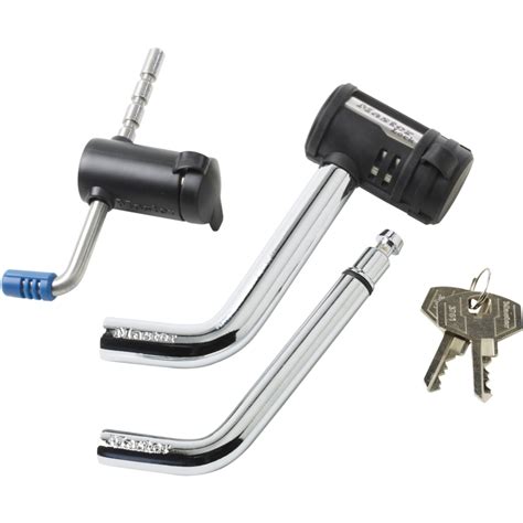 dat master lock trailer hitch locking pins keyed alike coupler lock ebay