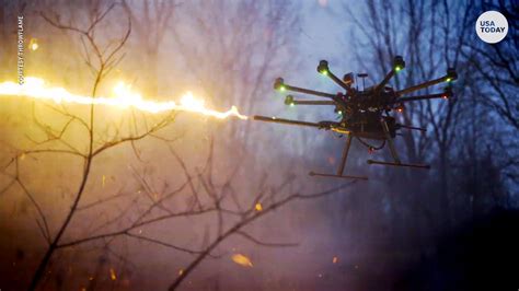flamethrower  airborne  drone attachment