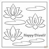 Diwali Coloring Pages Happy Card Colouring Diya Printable Sketch Cards Sketches Kids Template Drawing Color Print Printables Getcolorings Colorings Paper sketch template