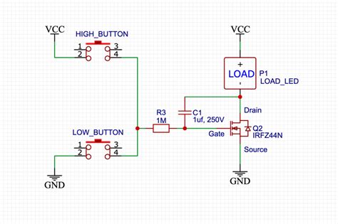 led dimmer  irf mosfet  uf ac capacitor  vid