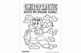 Chiropractic Coloring Sheets Kids Series Wellness sketch template