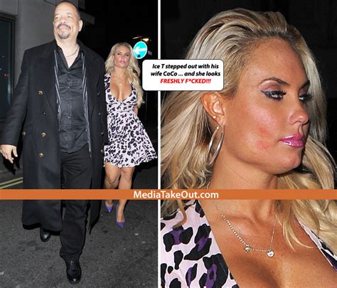 higgington post ice t s wife steps out without drawers