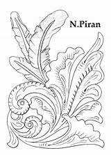 Leather Patterns Tooling Carving Pattern Craft Tooled Working Crafts Piran Tools Save Projects Coloring Work Stamp sketch template