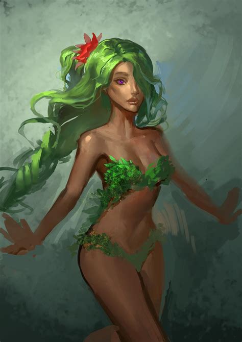 [digital Painting] The Dryad Revisited Terraria