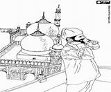 Muezzin Islamismo Desenhos Canto Ensino Religioso Desafio Um Ramadan sketch template
