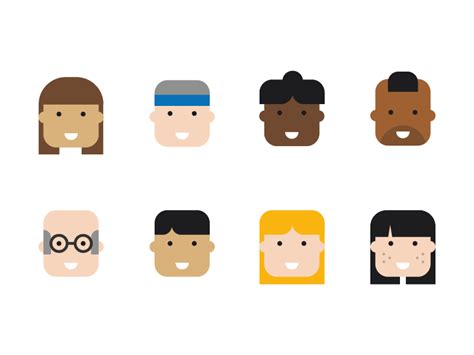character faces  ed harrison  dribbble