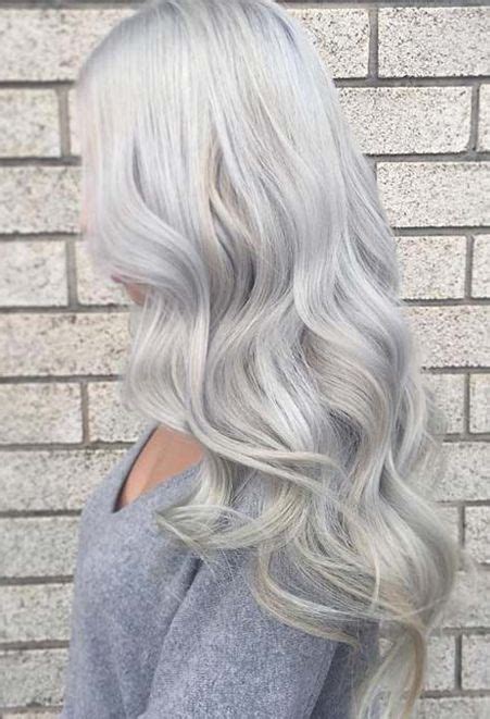 Silver Gray Hair Color Ideas 2018 Spring Trends Silver Hair Silver