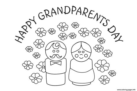 printable grandparents day cards  color