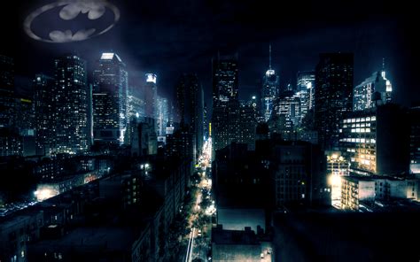 gotham city wallpaper wallpapersafari