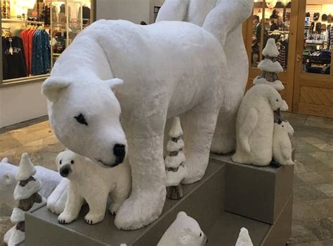 shopping centre apologises for polar bear sex christmas