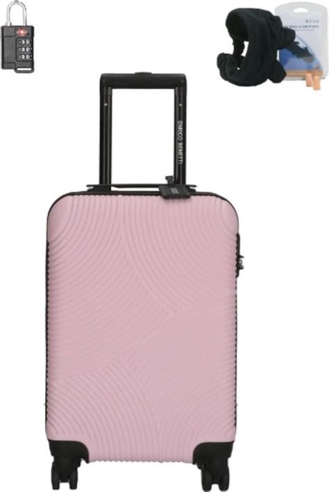 handbagage koffer xx tsa slot slaapmasker roze bolcom