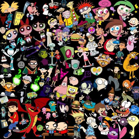 cartoon characters  grouped    image     theyre