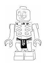 Ninjago Bezoeken Skeletons sketch template