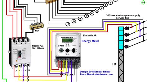 ferranti electricity meter electric meter wiring diagram cadicians blog