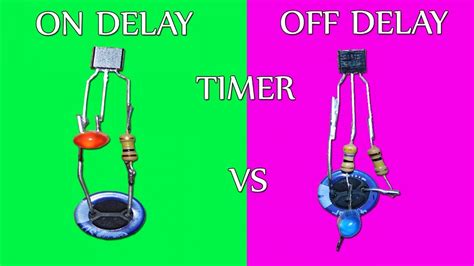 delay   delay timer circuit youtube