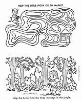 Coloring Maze Pages Popular Coloringhome sketch template