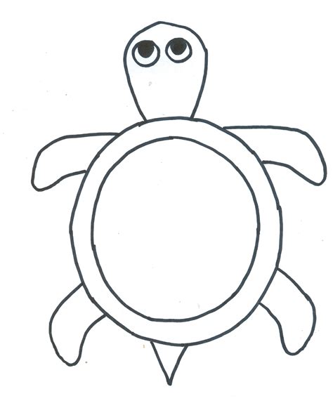 printable turtle template