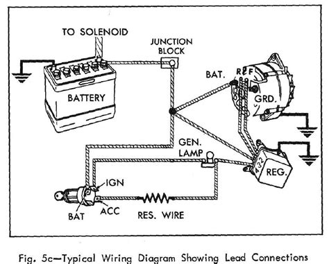 wiring diagram gm alternator