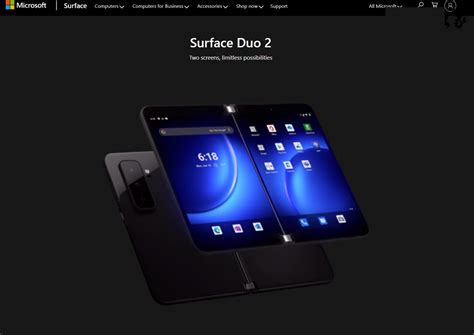 microsoft surface duo duo   android  adds experimental forced