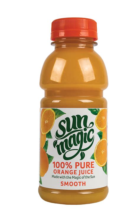 pure orange juice ml bottle sunmagic