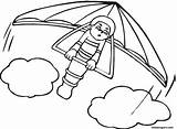 Glider Coloring Hang Pages Kids Printable Drawing Print Clipart Para Clip Airplanes Gliding Gliders Homepage Colorir Imprimir sketch template