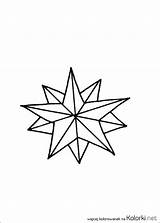 Gwiazda Betlejemska Kolorowanka Druku Rysunek Narodzenia Kategorii święta Powyżej Bożego Znajduje Przedstawia Kolorki sketch template
