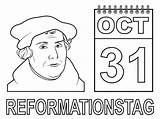 Luther Reformation Reformationstag Protestant Supercoloring Ausdrucken Drucken sketch template