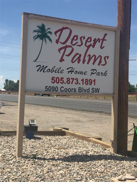 desert palms abq mobile home park