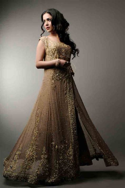 golden party wear frock designs  girls fashioneven